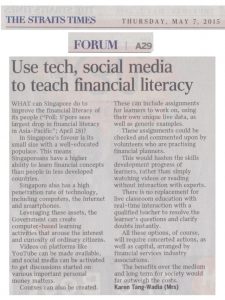 Financial Literacy in Singapore