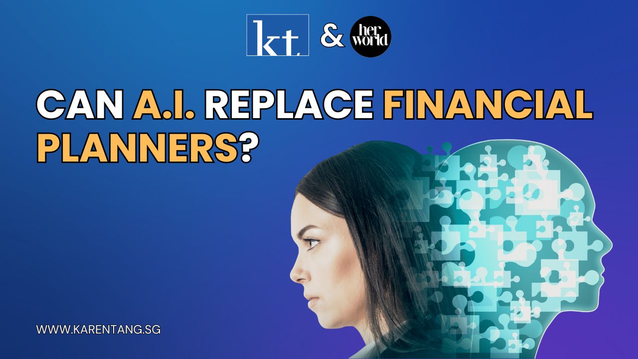 Can A.I. Replace Financial Planners? Her World + Karen Tang Karen