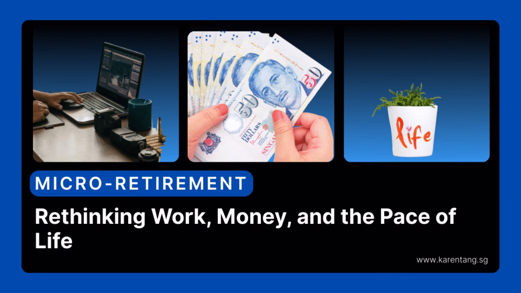 Recently, I was introduced to the concept of micro-retirement, that is the idea of taking intentional, extended breaks from work, ranging from a few months to even one or two years. Micro-retirement is taken in between career phases rather than waiting for a single “retirement moment” at the end of one’s productive working years. A decade ago, the dominant narrative was FIRE i.e. Financial Independence, Retire Early. Many people pushed themselves to save and invest aggressively, all with the aim of exiting the workforce as soon as possible. Today, I sense a shift. A mindful shift. Instead of racing toward a finish line, more people are choosing to pace themselves, learning how to live along the way, not just at the end. Micro-retirement reflects a deeper desire to enjoy life in chapters, not defer everything to that “someday.” What if that “someday” doesn’t come? For many of us, the idea still feels uncomfortable. Months without a paycheck. A pause in career momentum. The fear of “falling behind”, of being “left out”. All these are real and valid concerns. And yet, it raises an important question: What is money really for, if not to give us options, flexibility, and room to breathe? Most of us grow up unconsciously following a familiar success script: Get a good job. Start a family. Buy a home. Work hard. Save diligently. Retire. But life doesn’t always follow this progression. Here’s what I often observe in practice: By the time retirement arrives, many people struggle to spend the money they worked so hard to accumulate. Years of conditioning around discipline and delayed gratification can make it surprisingly difficult to shift gears and enjoy life fully. And this is especially true when people do not have the clarity of what lies ahead with their finances. They may have missed out on that all important planning for retirement cash flow. If you like, micro-retirement is like a speed bump, allowing us a pause that invites reflection. Are we planning our money around our lives, or quietly shaping our lives around our money? Money, when structured well, buys us choices. But when the pursuit of wealth becomes automatic and unquestioned, it can also create invisible constraints - routines we never stop to examine, timelines we never challenge. Importantly, micro-retirement doesn’t replace sound financial planning. Long-term retirement planning still matters. So does building resilience, diversification, and sustainability. What changes is how we think about time. It asks us to be more intentional about our short- and mid-term planning - setting aside resources not just for a distant future, but for meaningful pauses when our health, energy, or life circumstances call for one. Investing, at its core, is not about getting rich. It’s about having the freedom to choose. The key lies in early, disciplined, and thoughtful planning, building a portfolio that supports the life you want to live today, without compromising your security tomorrow. Because true financial freedom isn’t about stopping work forever. It’s about knowing you have options and the confidence to use them when it matters most.